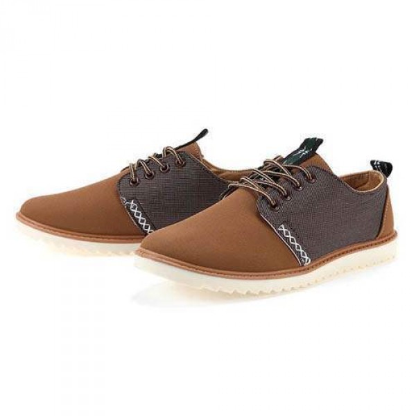 Chaussures Homme Casual Suede Large confortable Style Fashion Beige